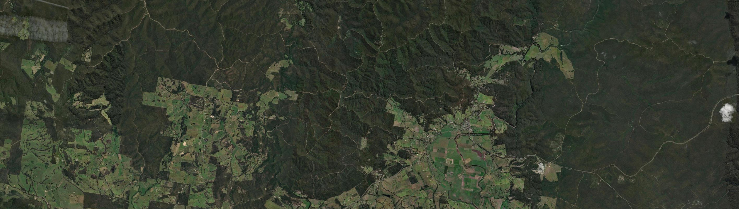 Aerial view of Fairy Dell (East Gippsland - Vic.), VIC