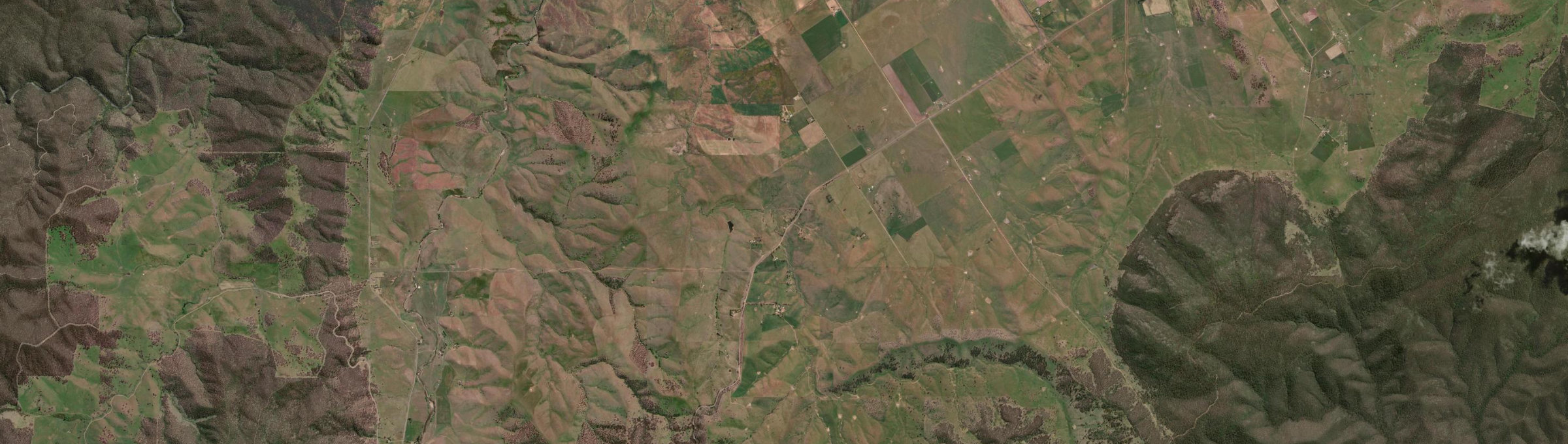 Aerial view of Hinnomunjie, VIC