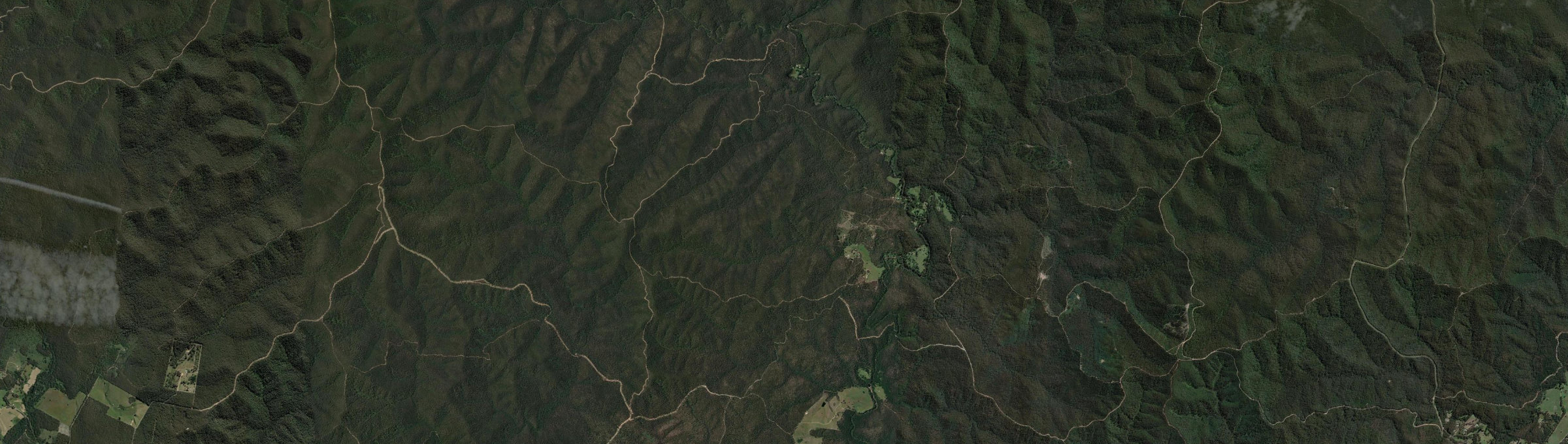 Aerial view of Waterholes, VIC