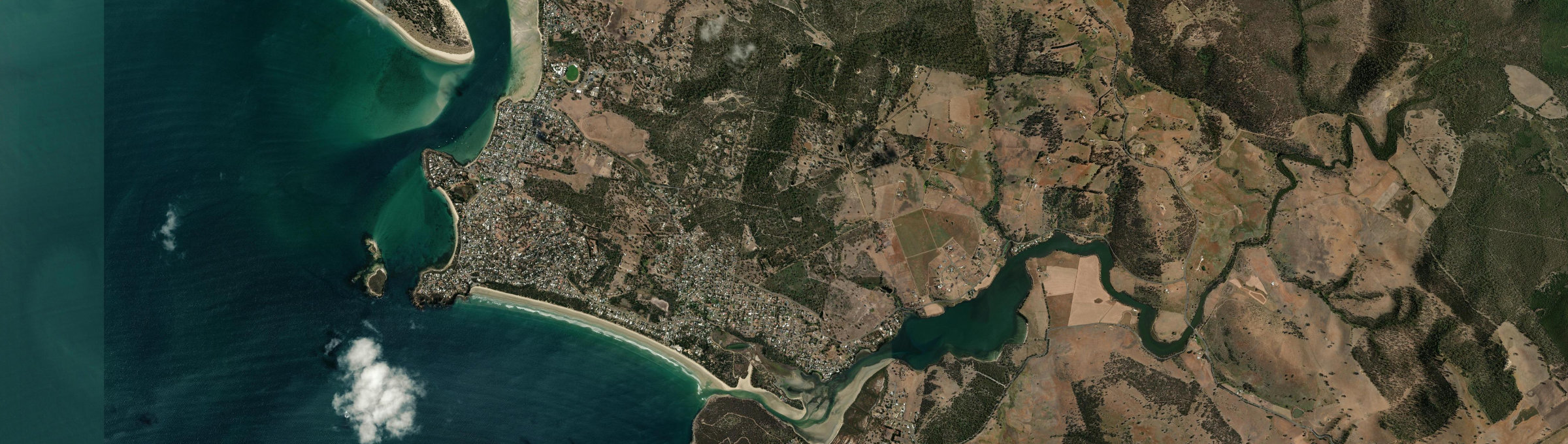 Aerial view of Carlton (Tas.), TAS