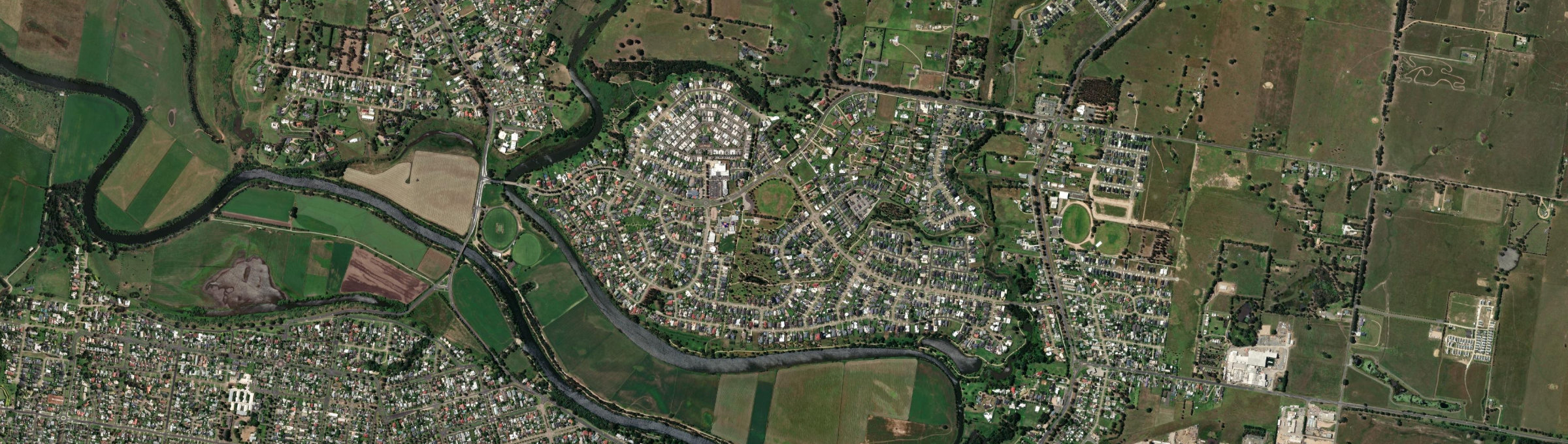 Aerial view of Eastwood (Vic.), VIC