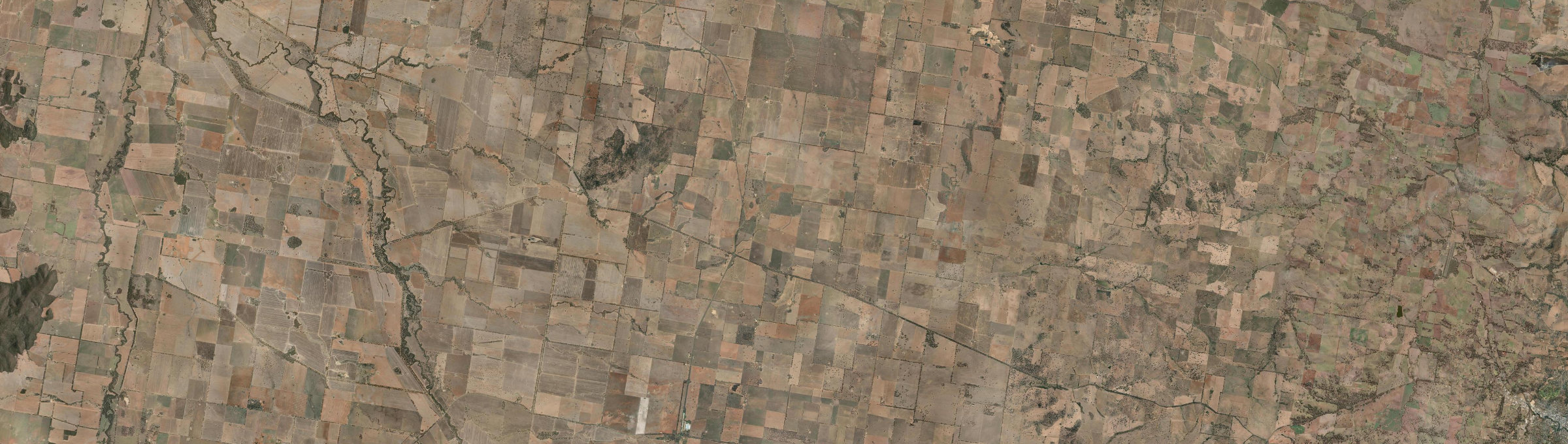 Aerial view of Tubbul, NSW