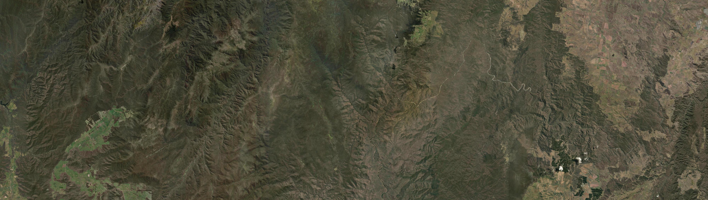 Aerial view of Ingeegoodbee, NSW