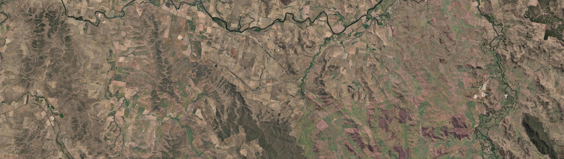 Aerial view of Tumblong, NSW
