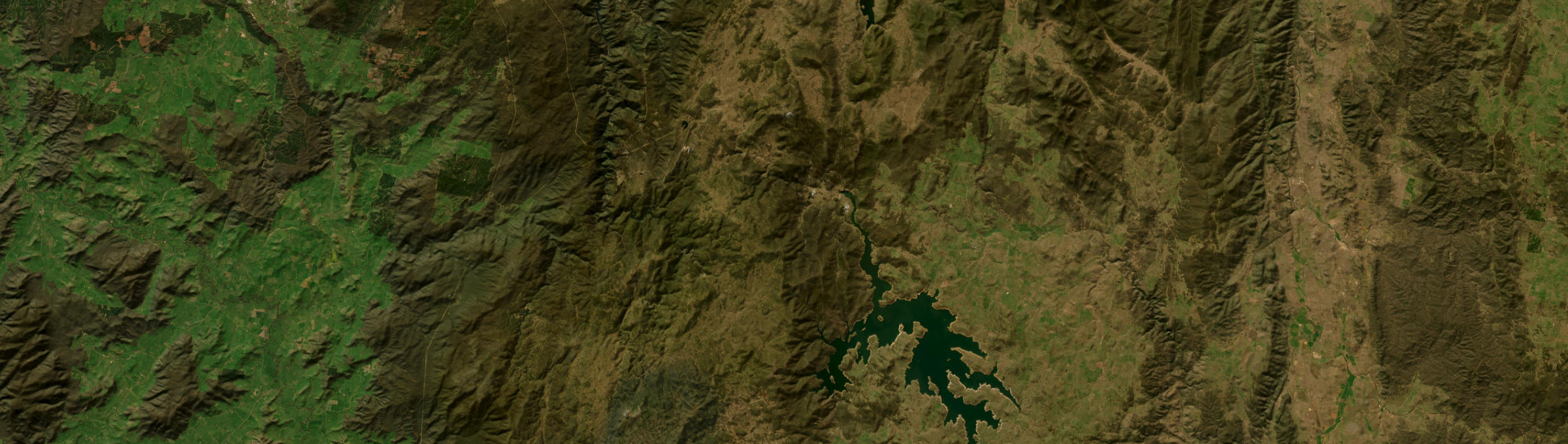 Aerial view of Providence Portal, NSW