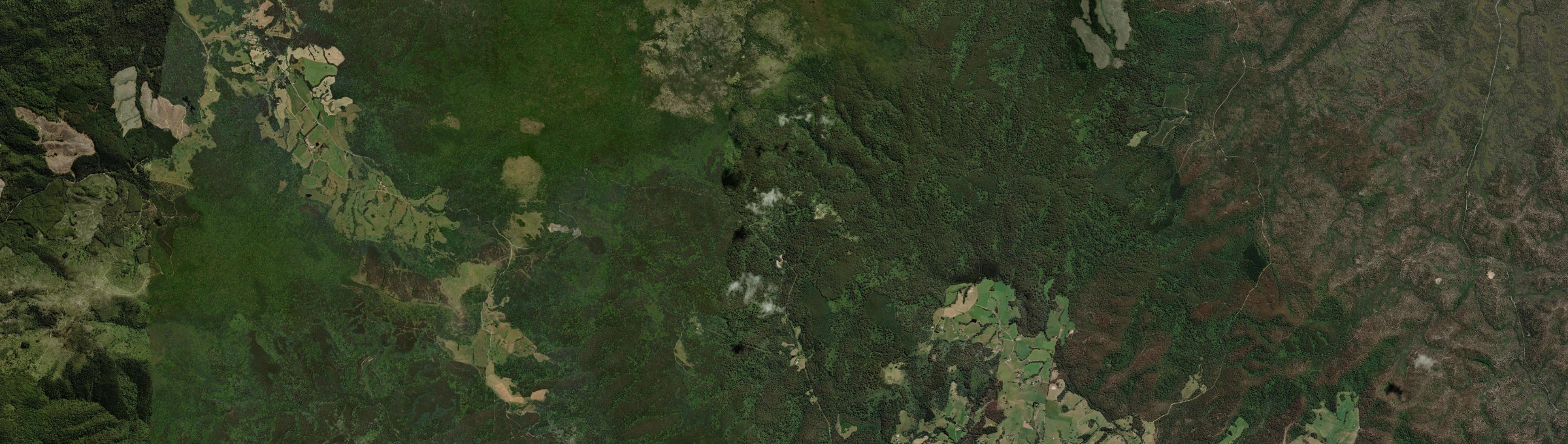 Aerial view of Lottah, TAS