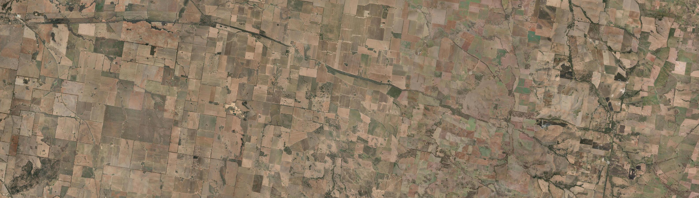 Aerial view of Thuddungra, NSW