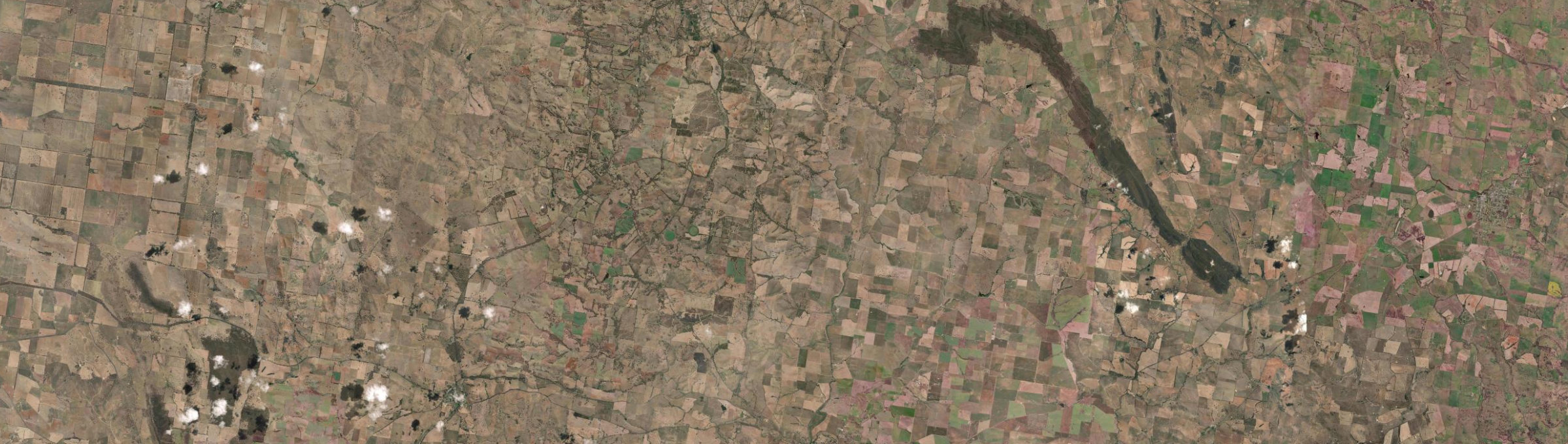 Aerial view of Kingsvale, NSW