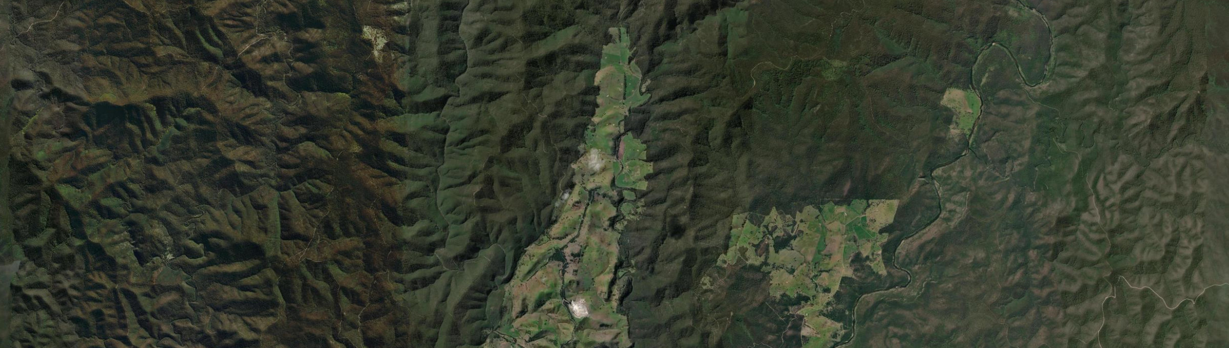 Aerial view of Murrindal, VIC