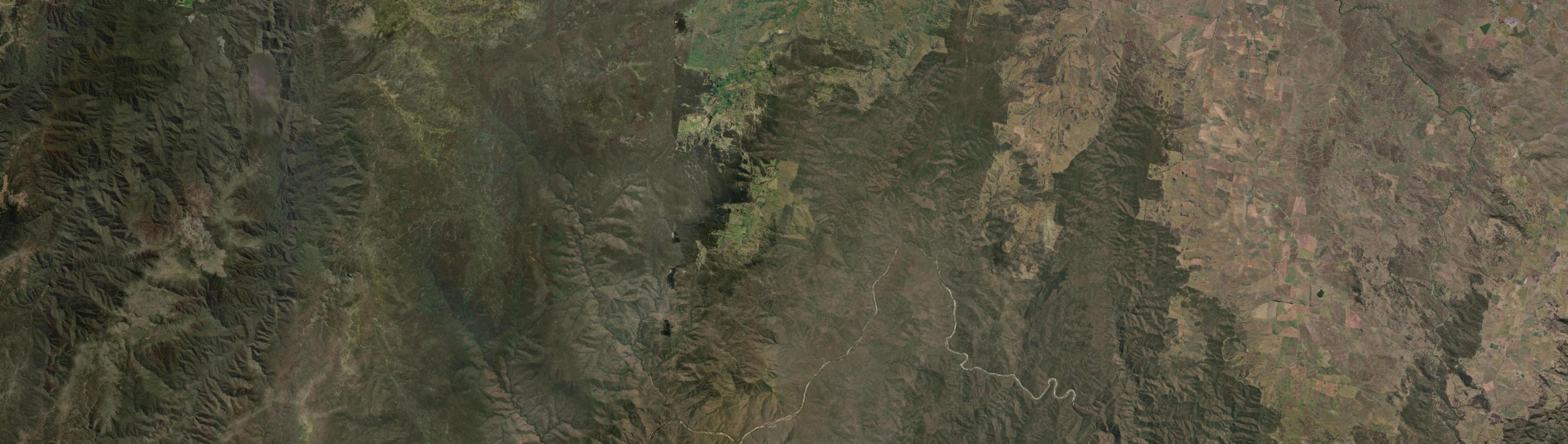 Aerial view of Ingebirah, NSW