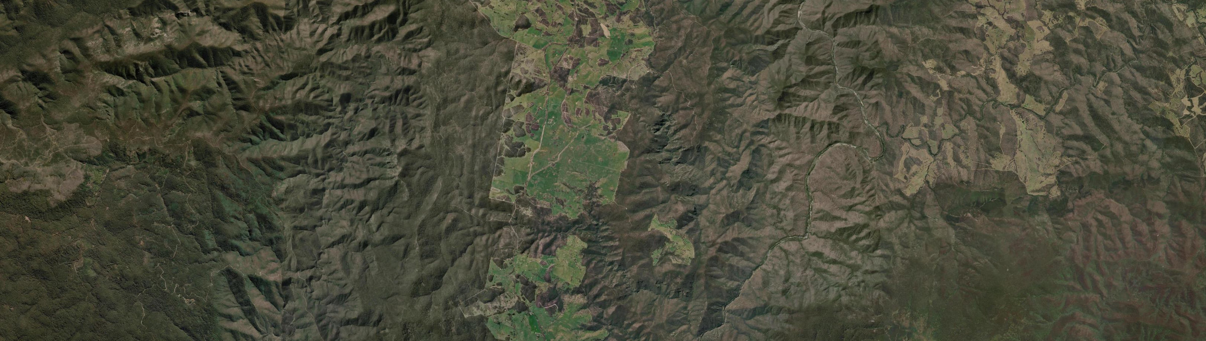 Aerial view of Wulgulmerang East, VIC