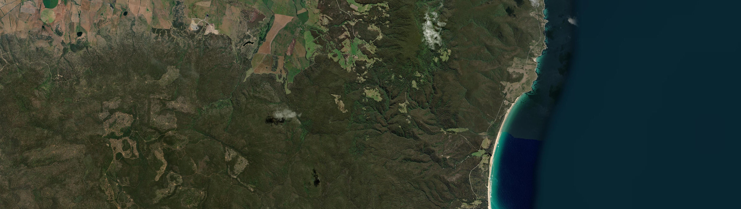 Aerial view of Gray (Tas.), TAS