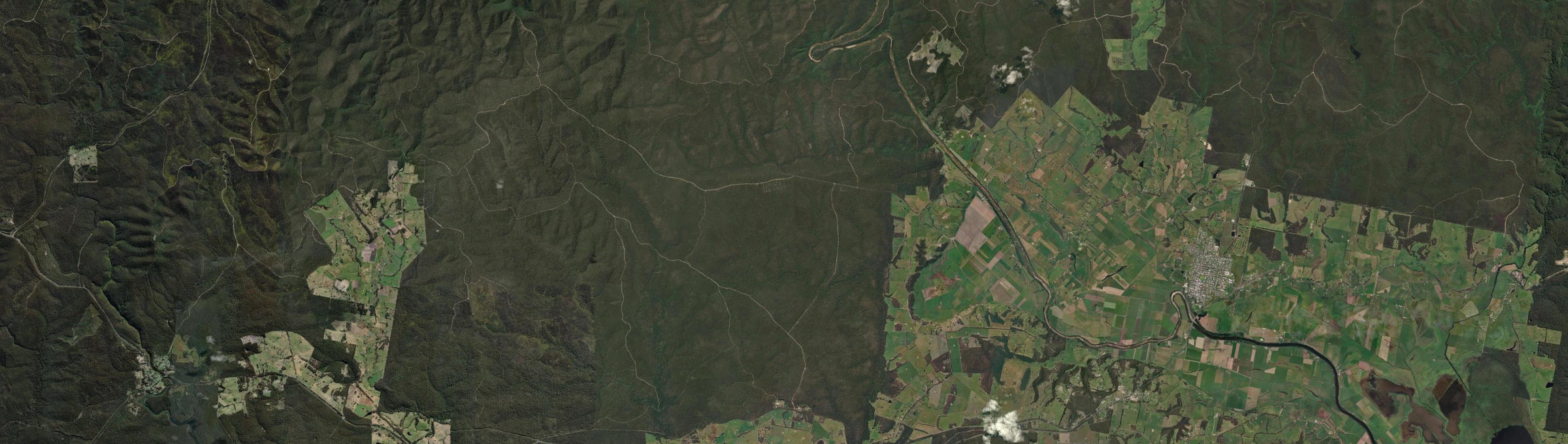 Aerial view of Bete Bolong, VIC