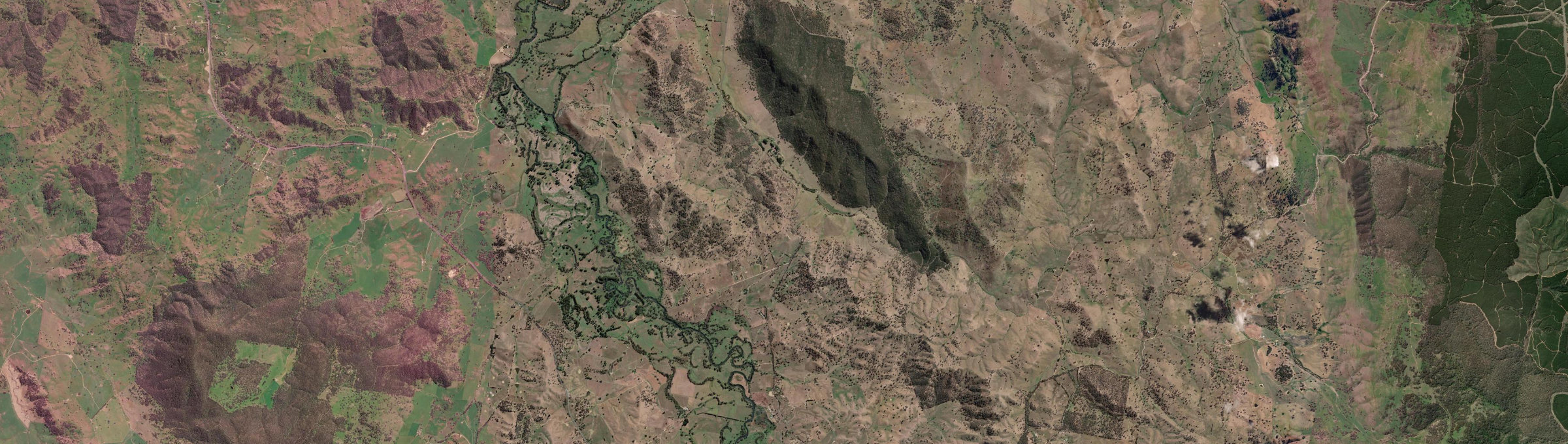 Aerial view of Killimicat, NSW