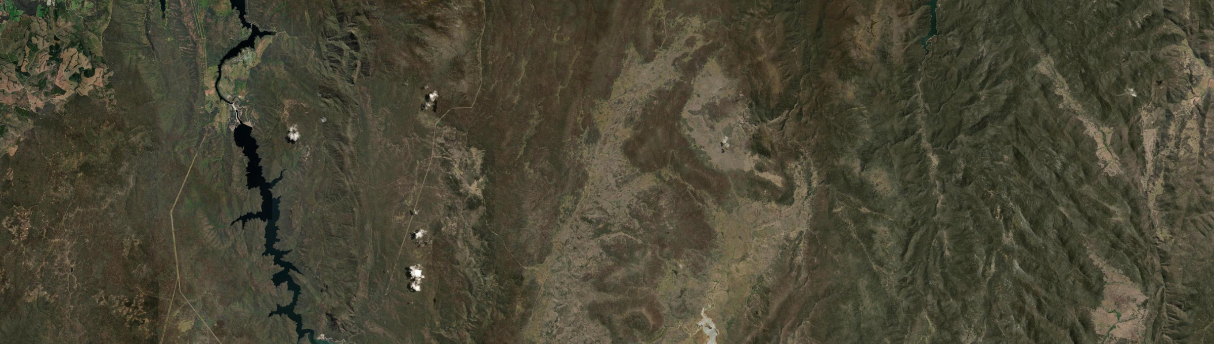 Aerial view of Long Plain (Snowy Monaro Regional - NSW), NSW