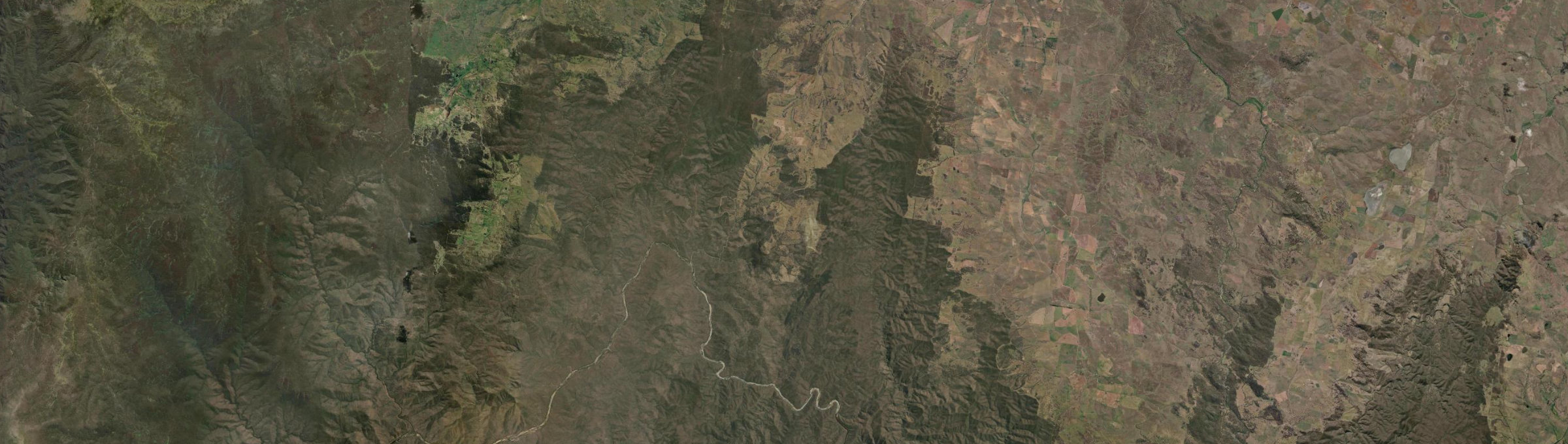 Aerial view of Paupong, NSW