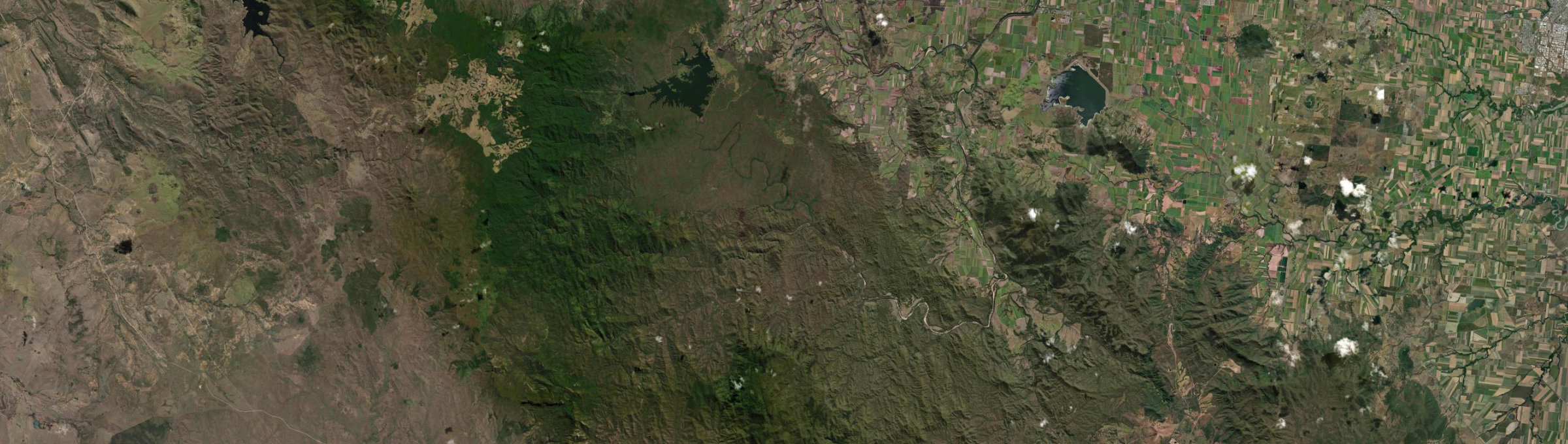 Aerial view of Septimus, QLD