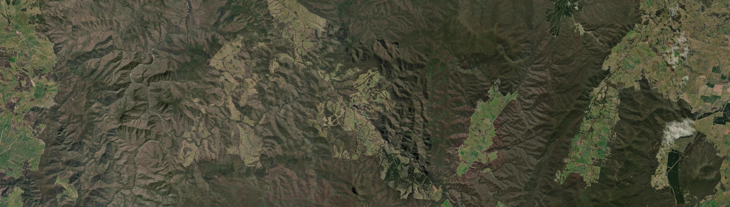 Aerial view of Tubbut, VIC