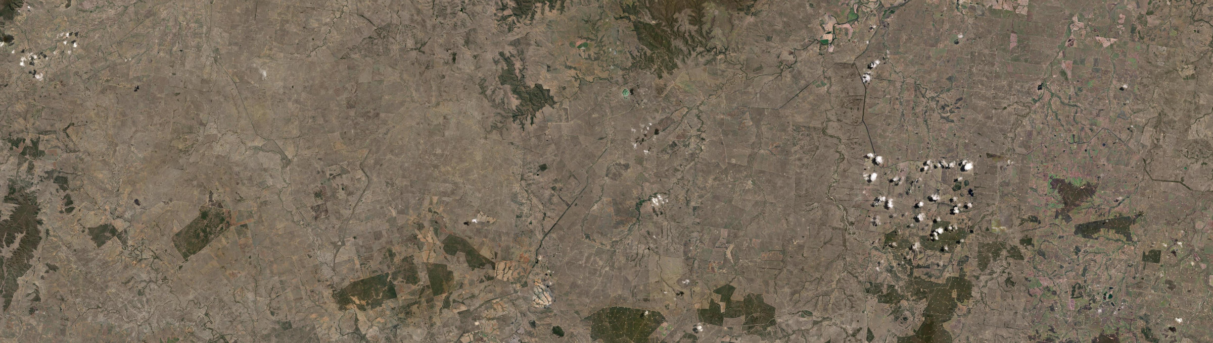 Aerial view of Durham Downs, QLD
