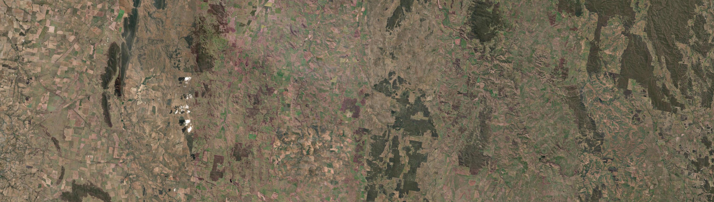 Aerial view of Frogmore, NSW