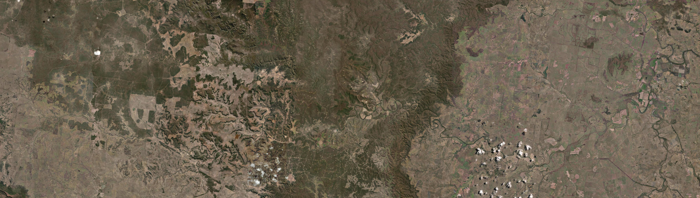 Aerial view of Baroondah, QLD