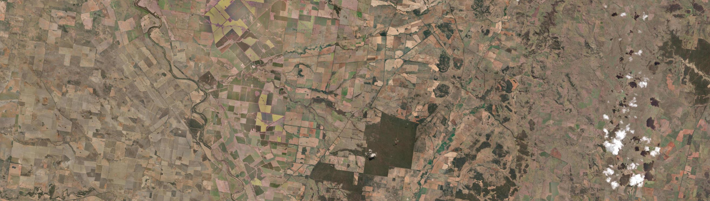 Aerial view of Biddon, NSW