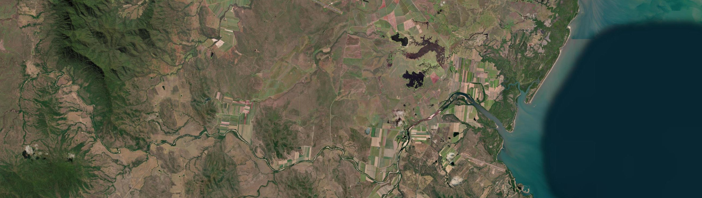 Aerial view of Thoopara, QLD
