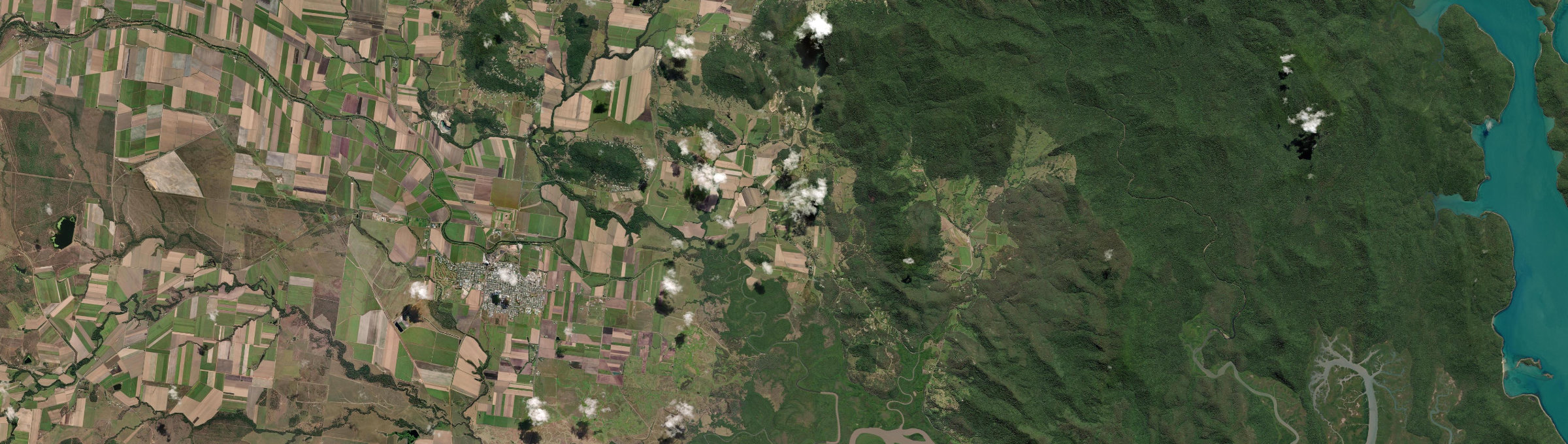 Aerial view of Preston (Whitsunday - Qld), QLD