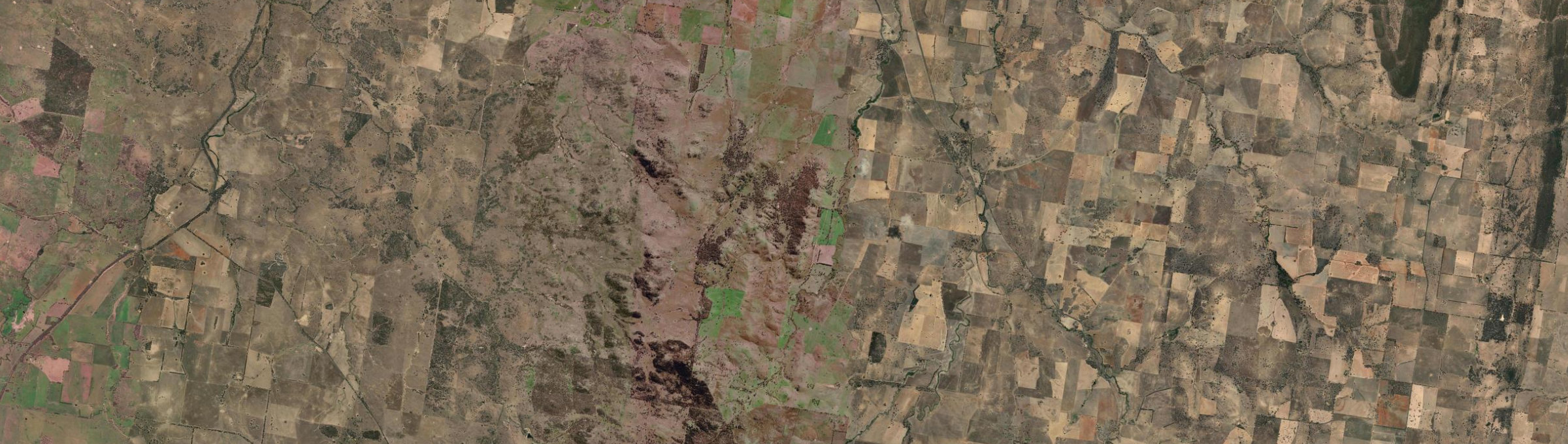 Aerial view of Yullundry, NSW
