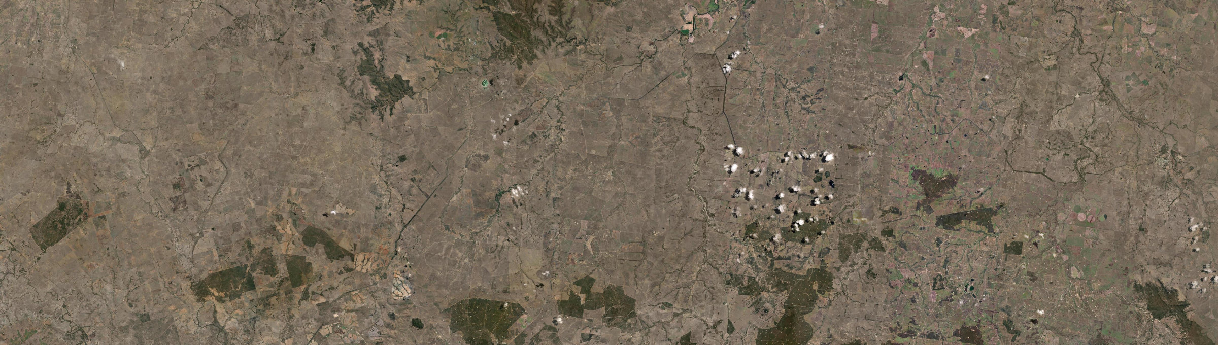 Aerial view of Waikola, QLD