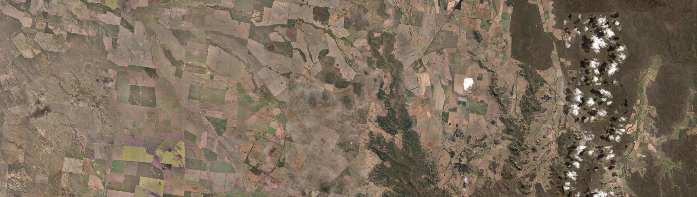 Aerial view of Black Hollow, NSW