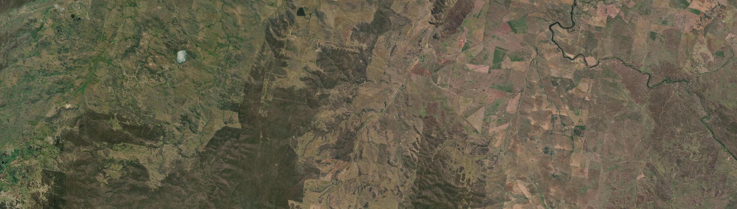 Aerial view of Beloka, NSW