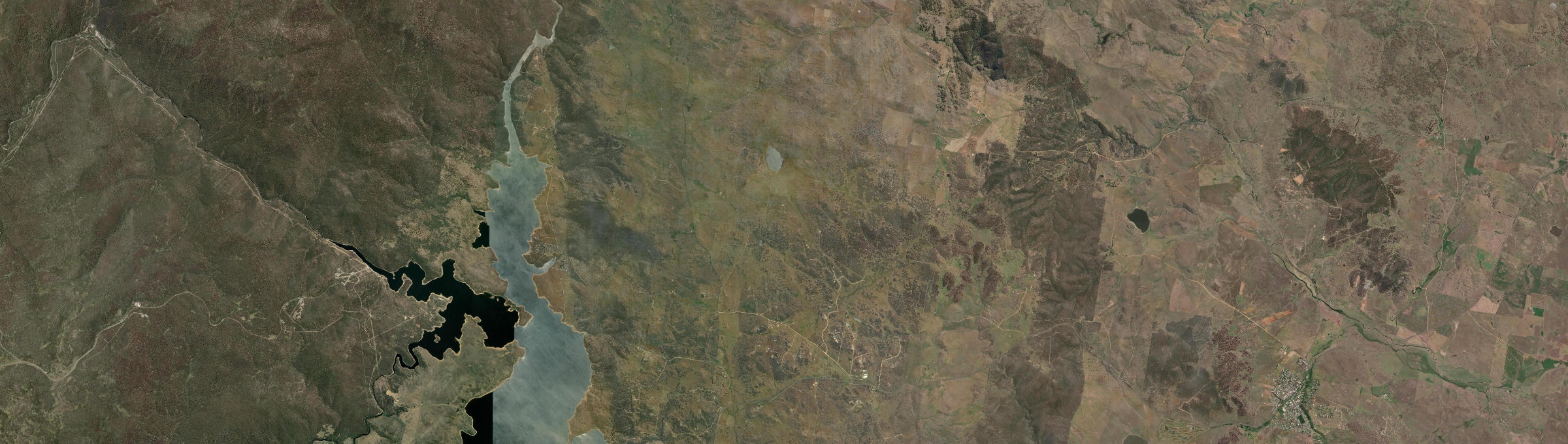 Aerial view of Hill Top (Snowy Monaro Regional - NSW), NSW