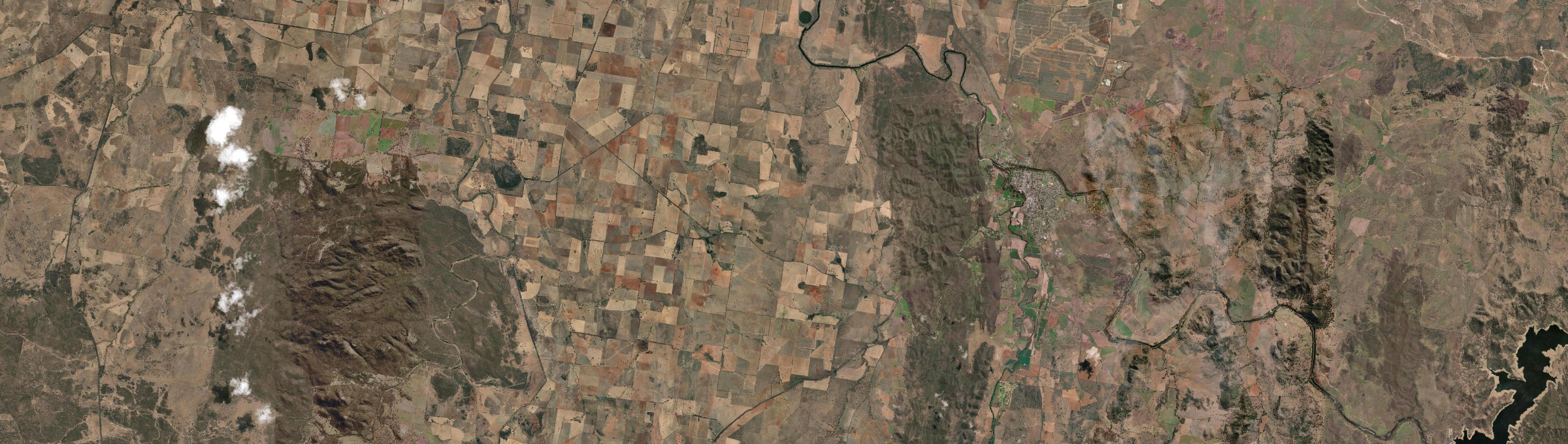 Aerial view of Suntop, NSW