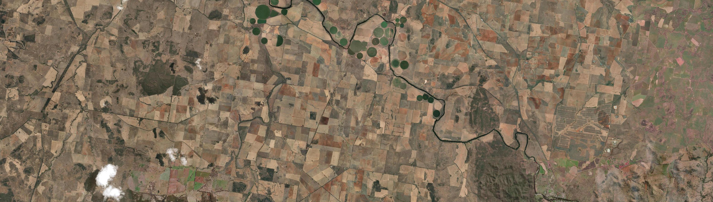 Aerial view of Ponto, NSW