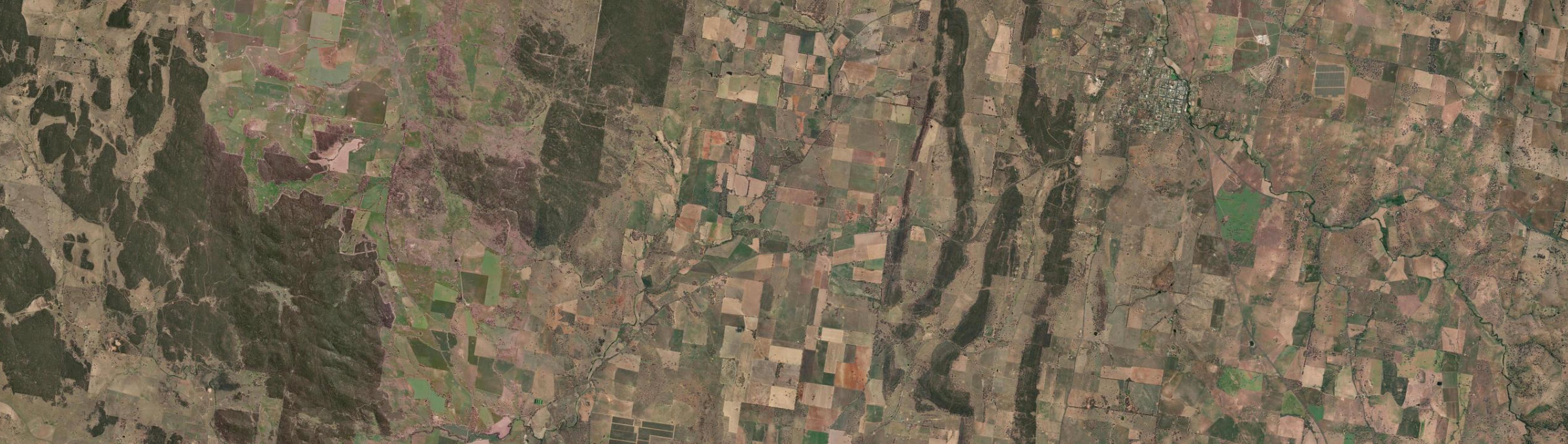 Aerial view of Garra, NSW