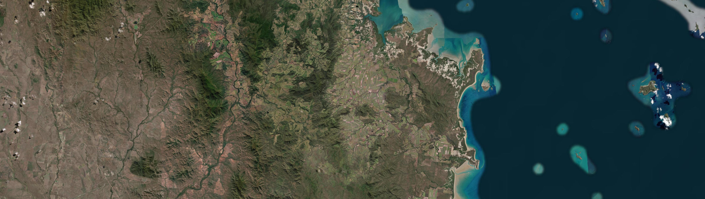 Aerial view of Koumala, QLD