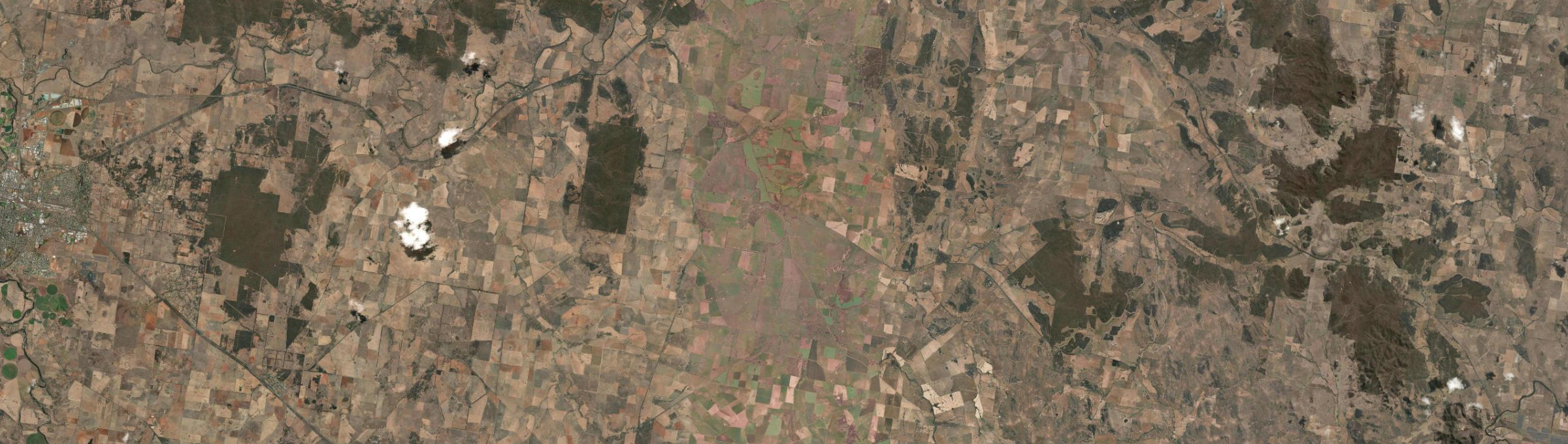 Aerial view of Gollan, NSW