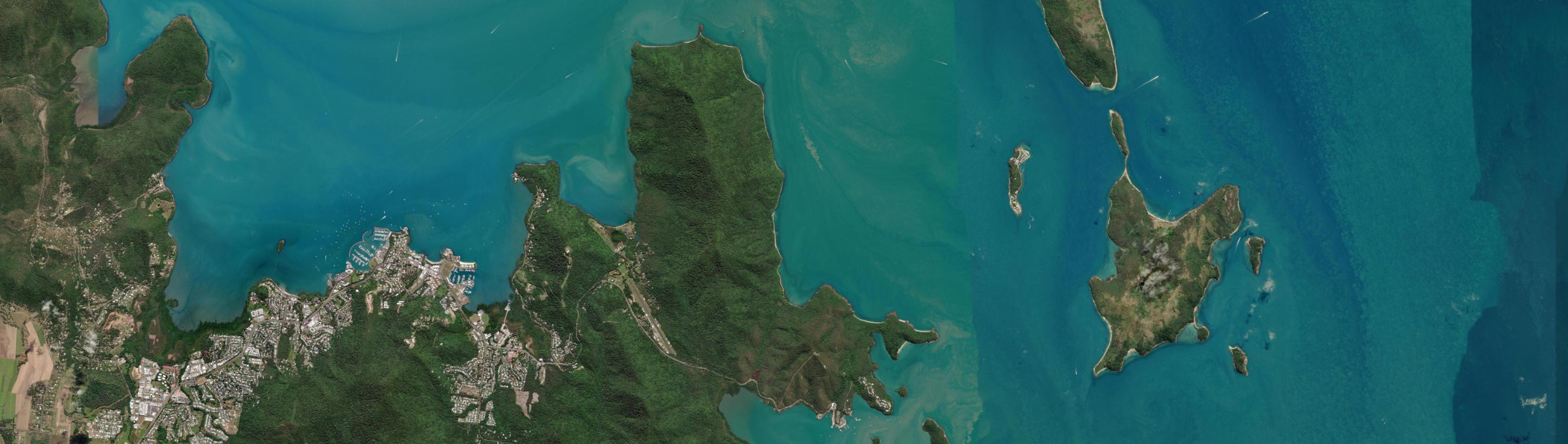 Aerial view of Mount Rooper, QLD