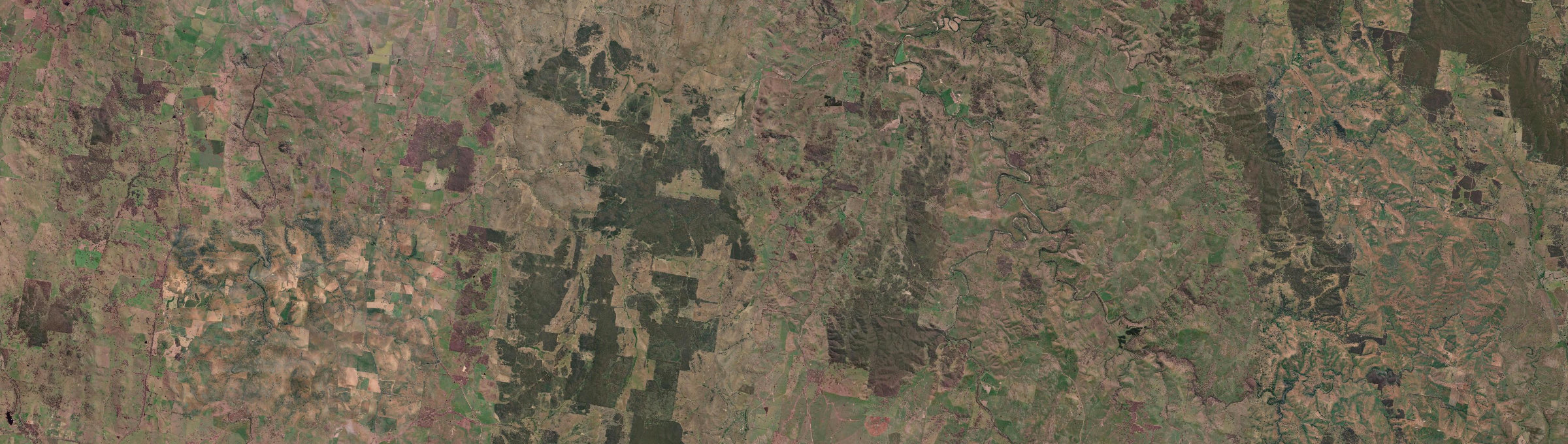 Aerial view of Taylors Flat, NSW