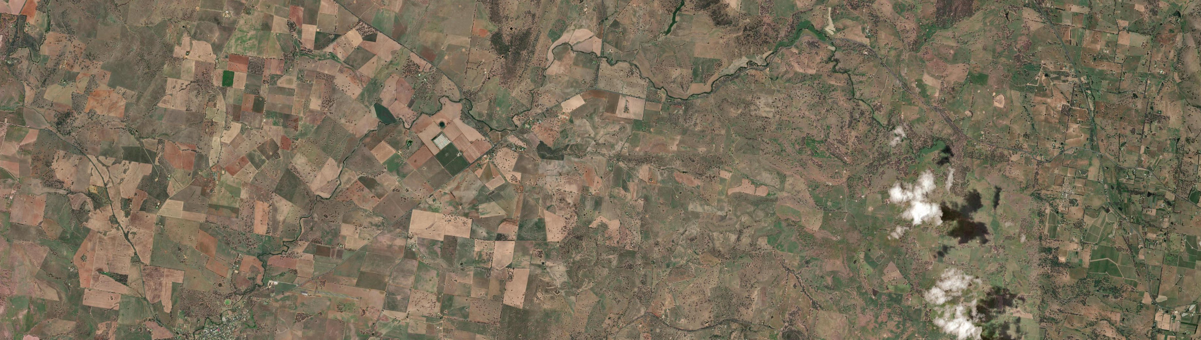 Aerial view of Boree, NSW