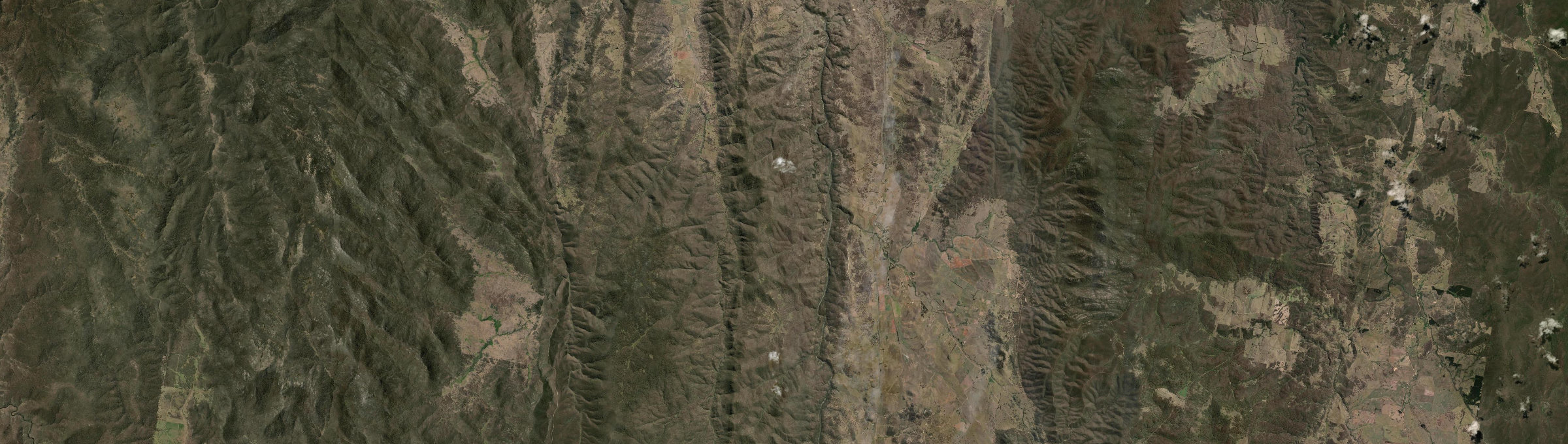 Aerial view of Clear Range, NSW