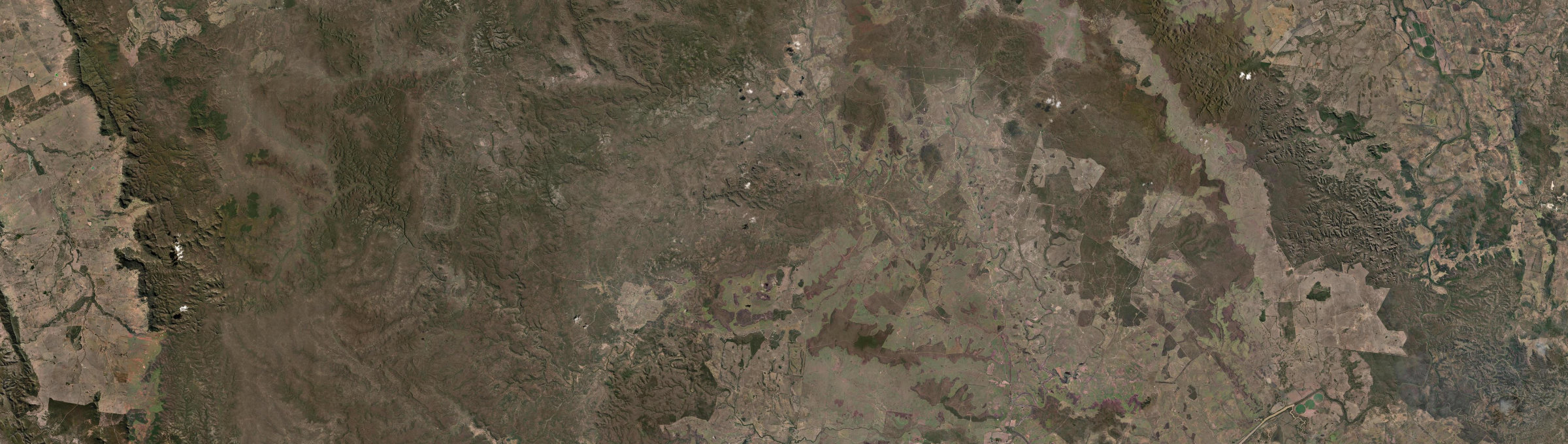Aerial view of Gwambegwine, QLD