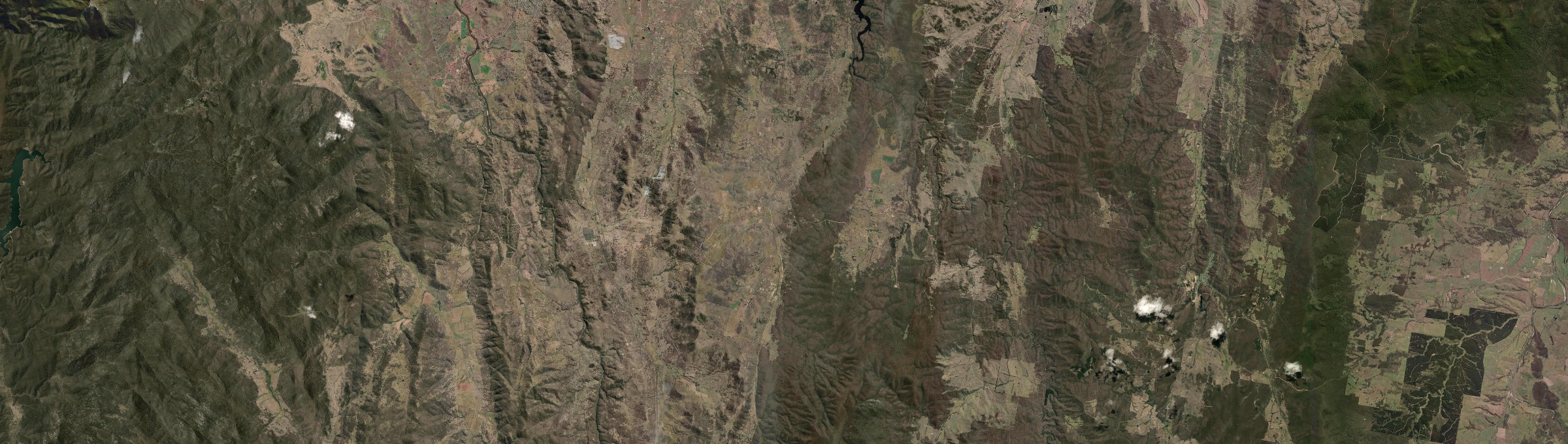 Aerial view of Burra (Queanbeyan-Palerang Regional - NSW), NSW