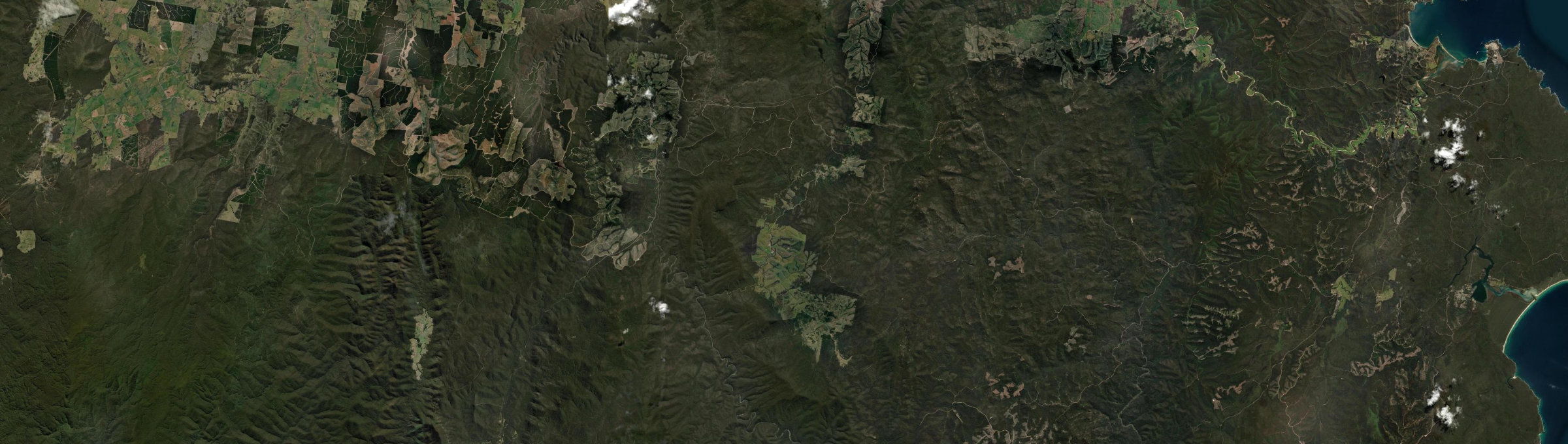 Aerial view of Nungatta, NSW