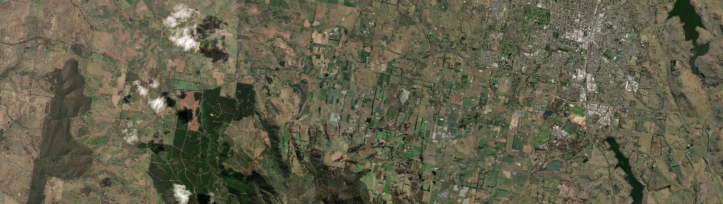 Aerial view of Nashdale, NSW