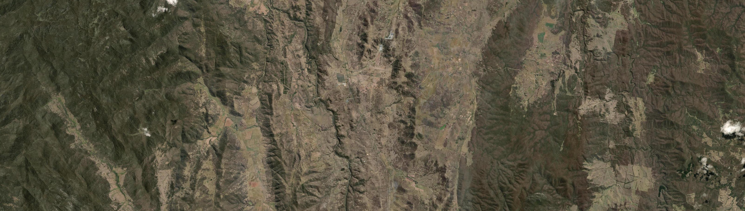 Aerial view of Williamsdale, NSW