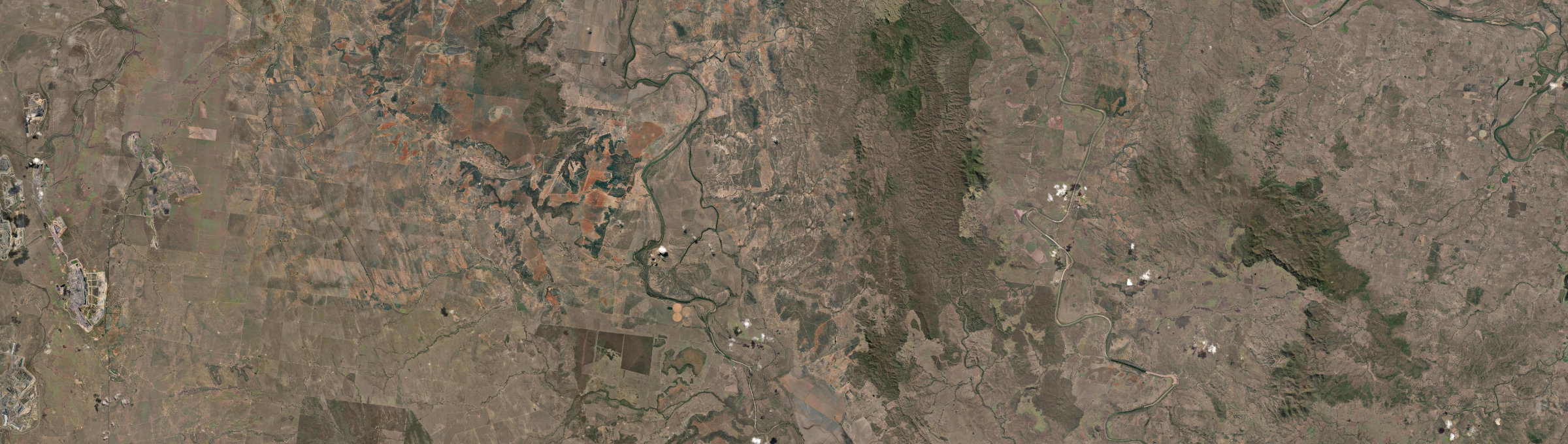 Aerial view of Balcomba, QLD