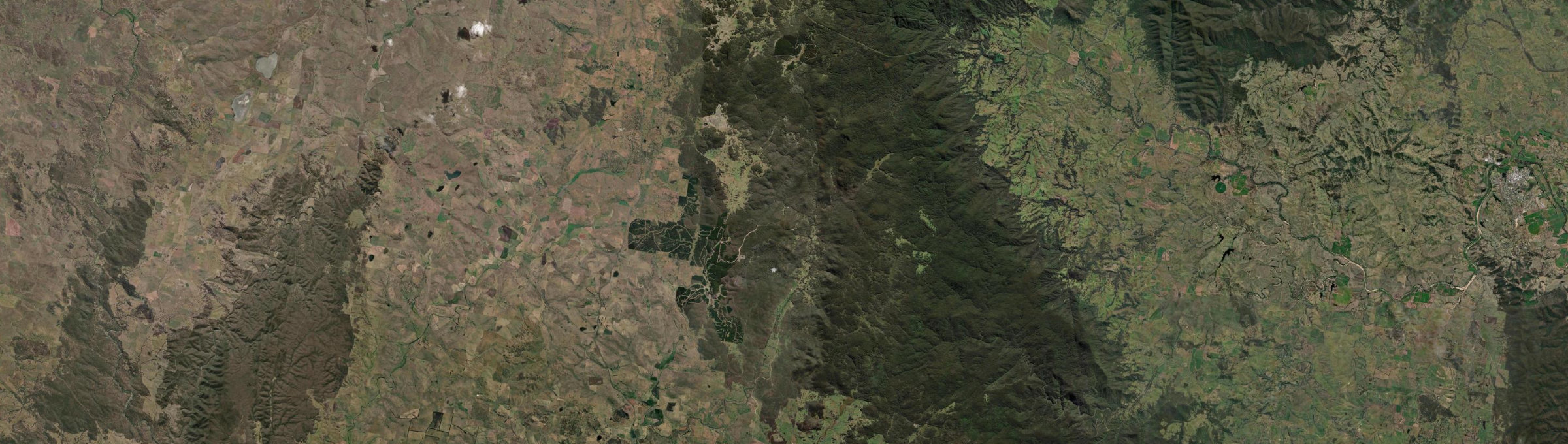 Aerial view of Glen Allen, NSW