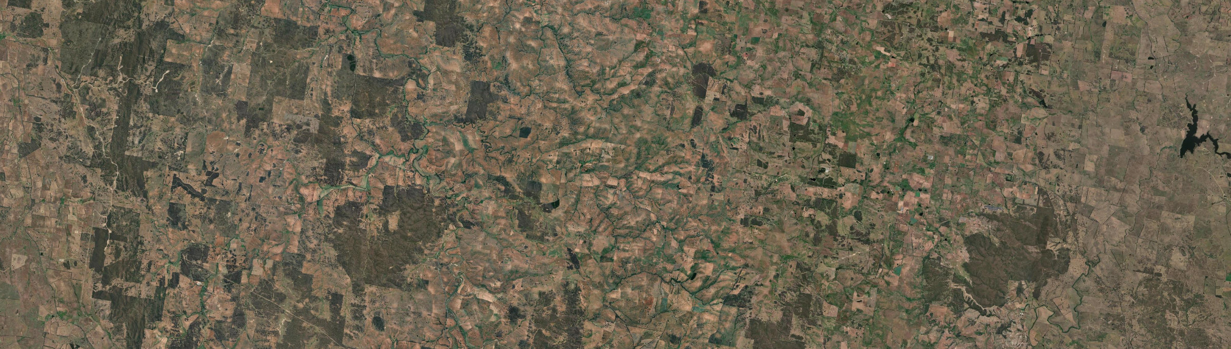 Aerial view of Biala, NSW